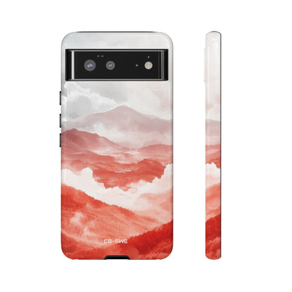 Mountain Flames Rise - Google Pixel Case