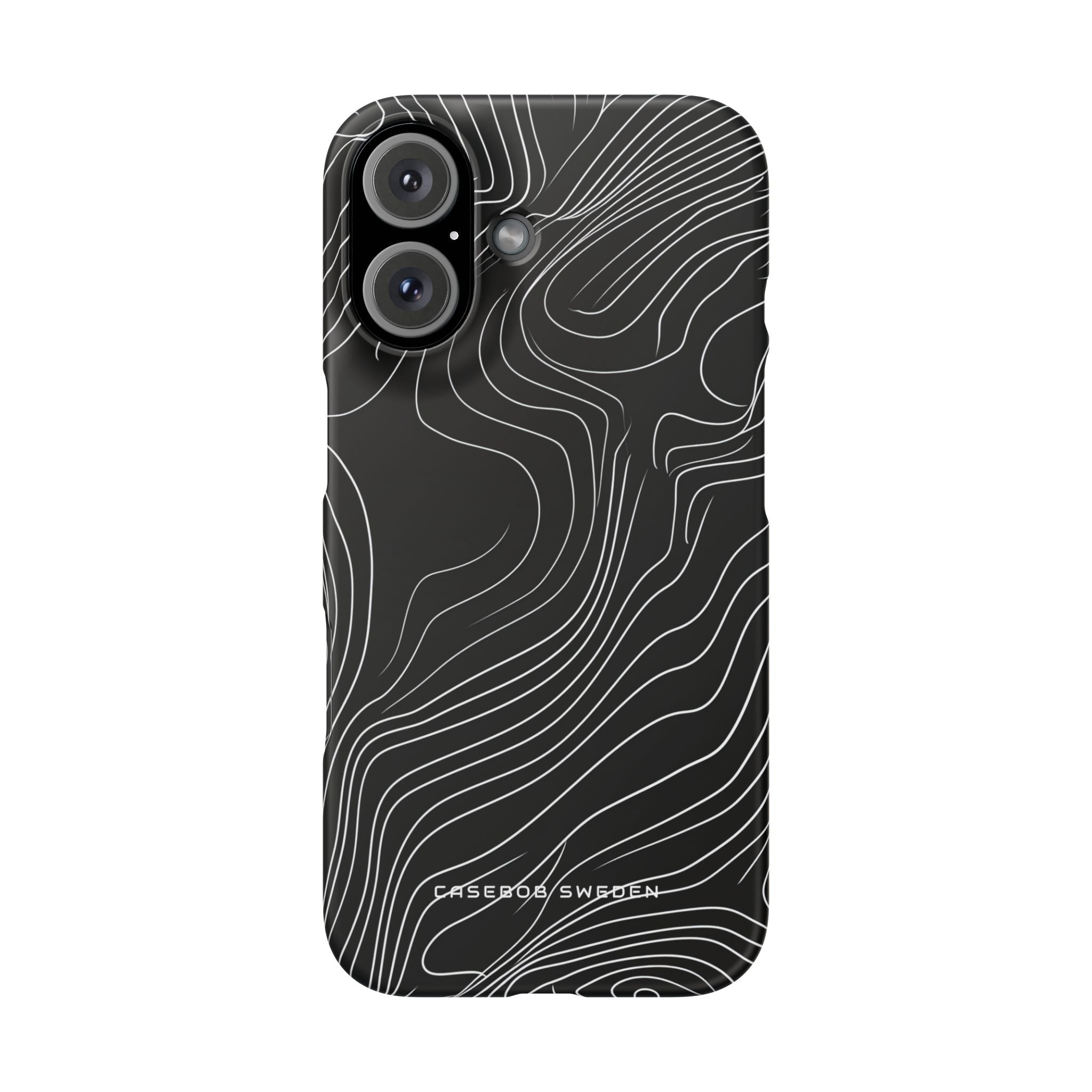 Contour Waveform Flow iPhone 16 - Slim Phone Case