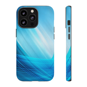 Abstract Blue - Protective Phone Case