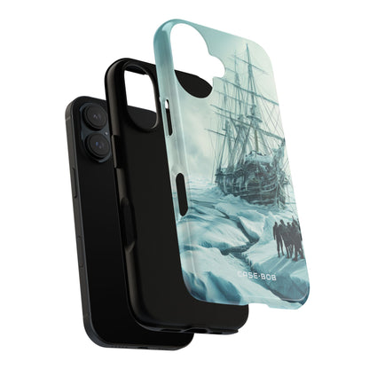 Icebound Ship iPhone 16 Plus Case - Tough