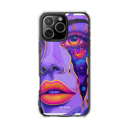 Cosmic Dreamscape Eye iPhone Case - Impact