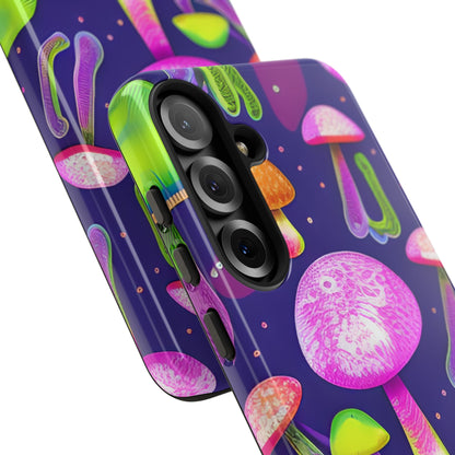 Neon Mushroom Dreams - Samsung Case
