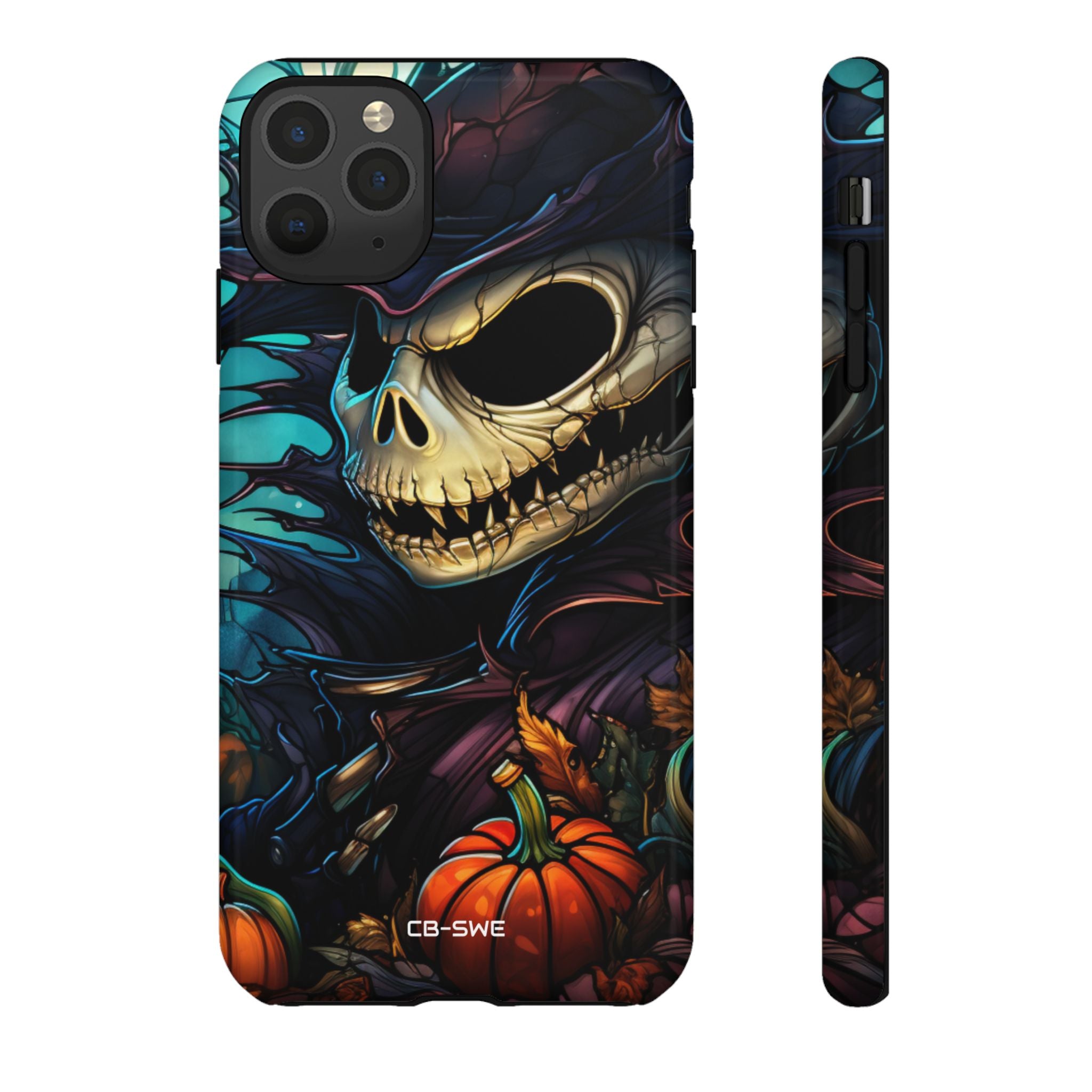 Skull Grins Brightly - iPhone Case