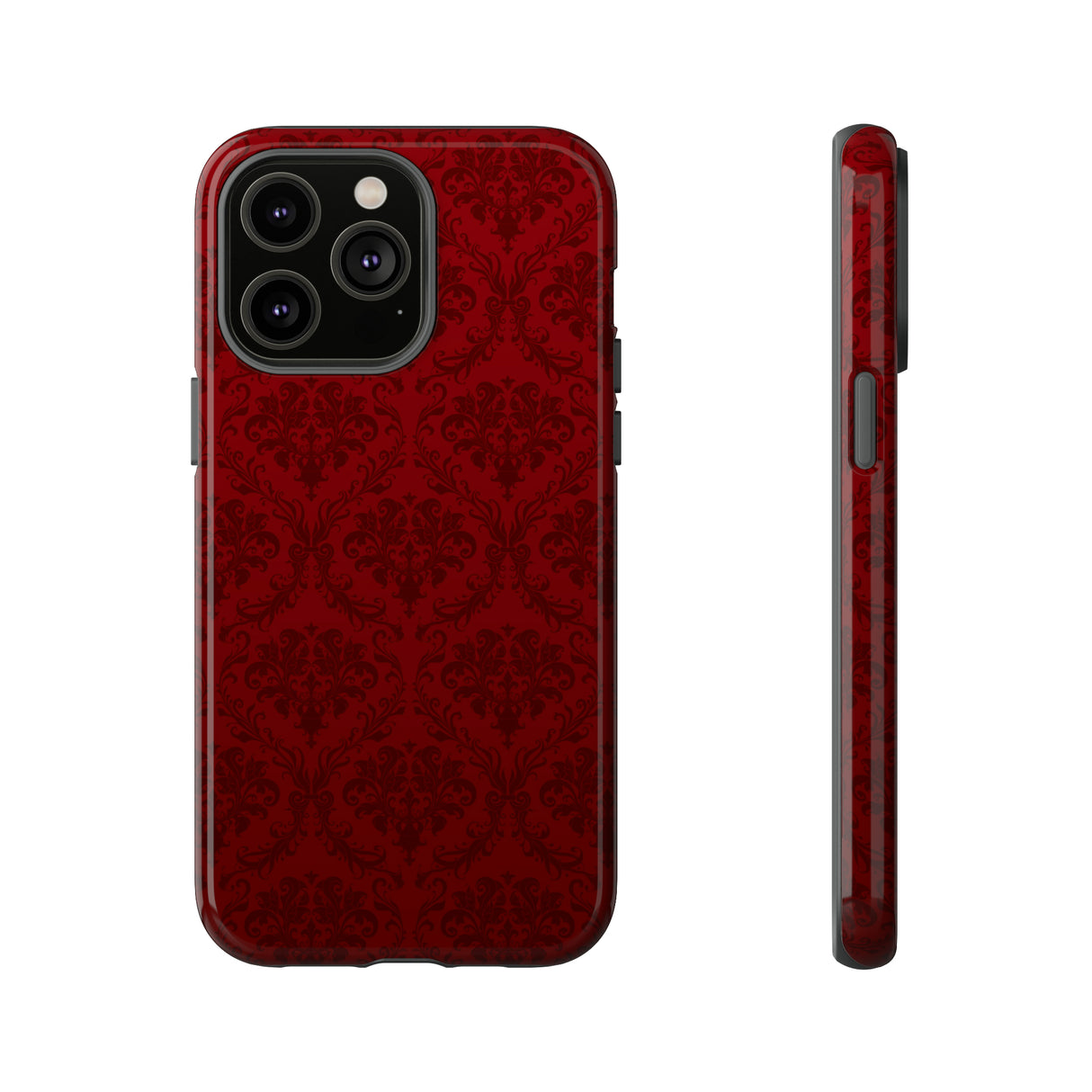 Dark Red Wallpaper - Protective Phone Case