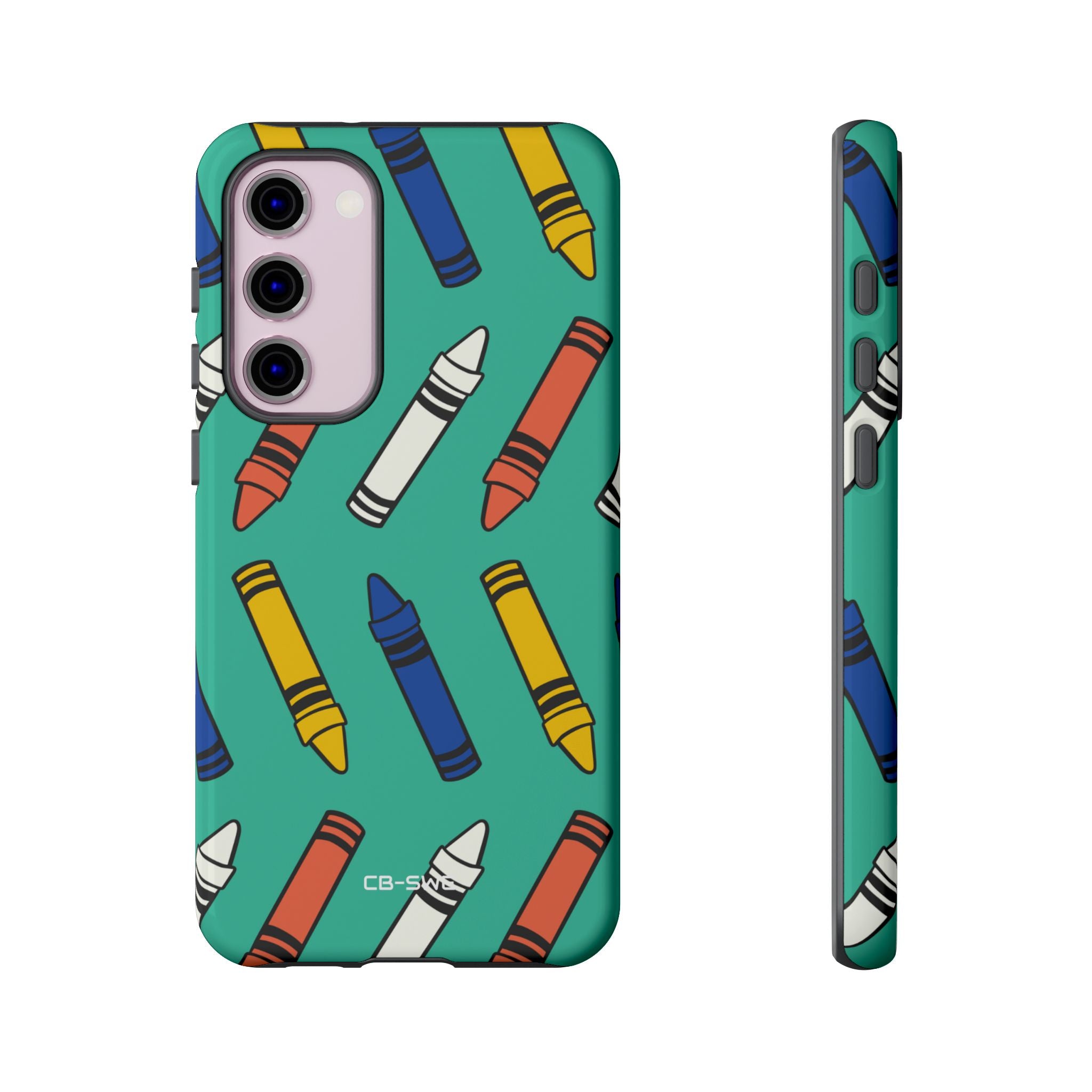 Crayons Dance Playfully - Samsung Case