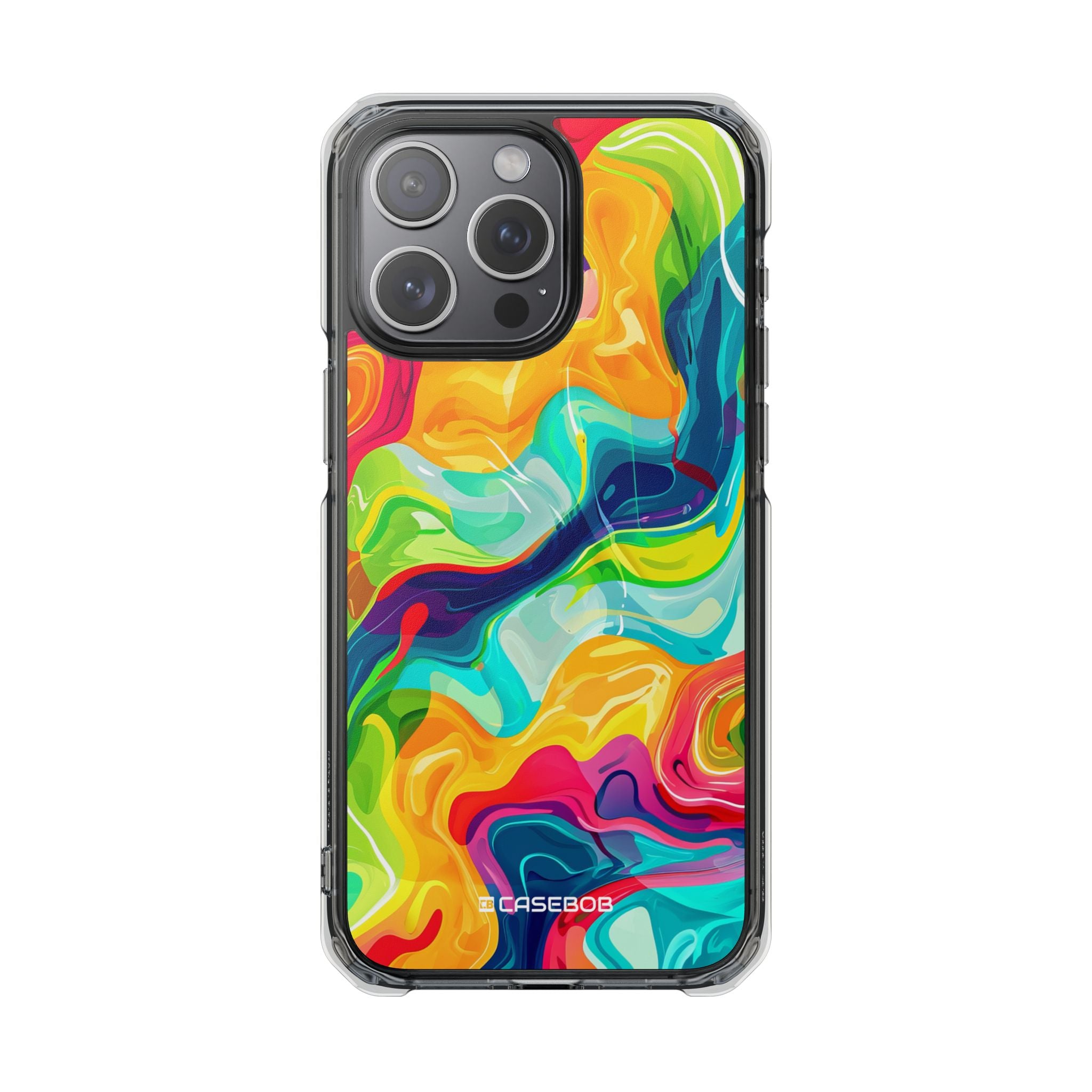 Bold Bright Patterns - Clear Impact Case for iPhone