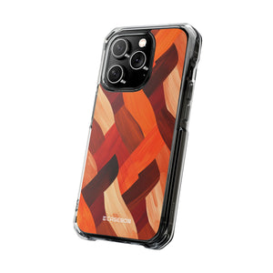 Warm Pantone Pattern | Phone Case for iPhone (Clear Impact Case - Magnetic)