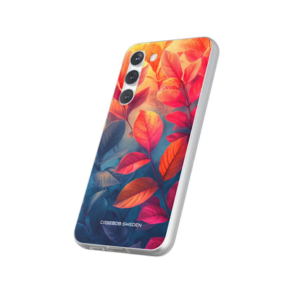 Red Blue Nature - Flexi Samsung S23 Phone Case