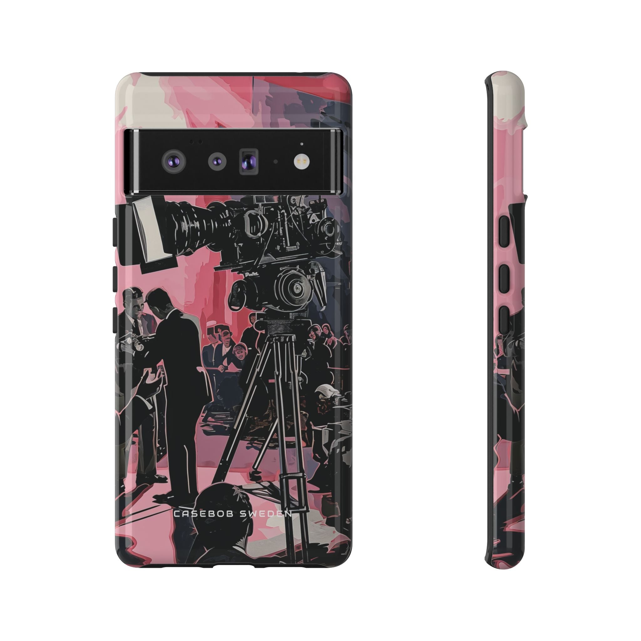 Retro Cinematic Spotlight Google Pixel 6 - Tough Phone Case