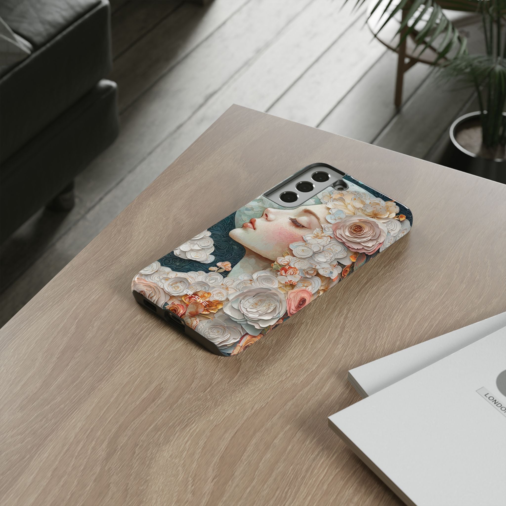 Moon Embraces Flowers - Samsung Case