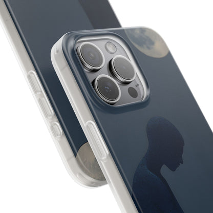 Moonlit Contemplation iPhone 15 Pro Max Case - Soft