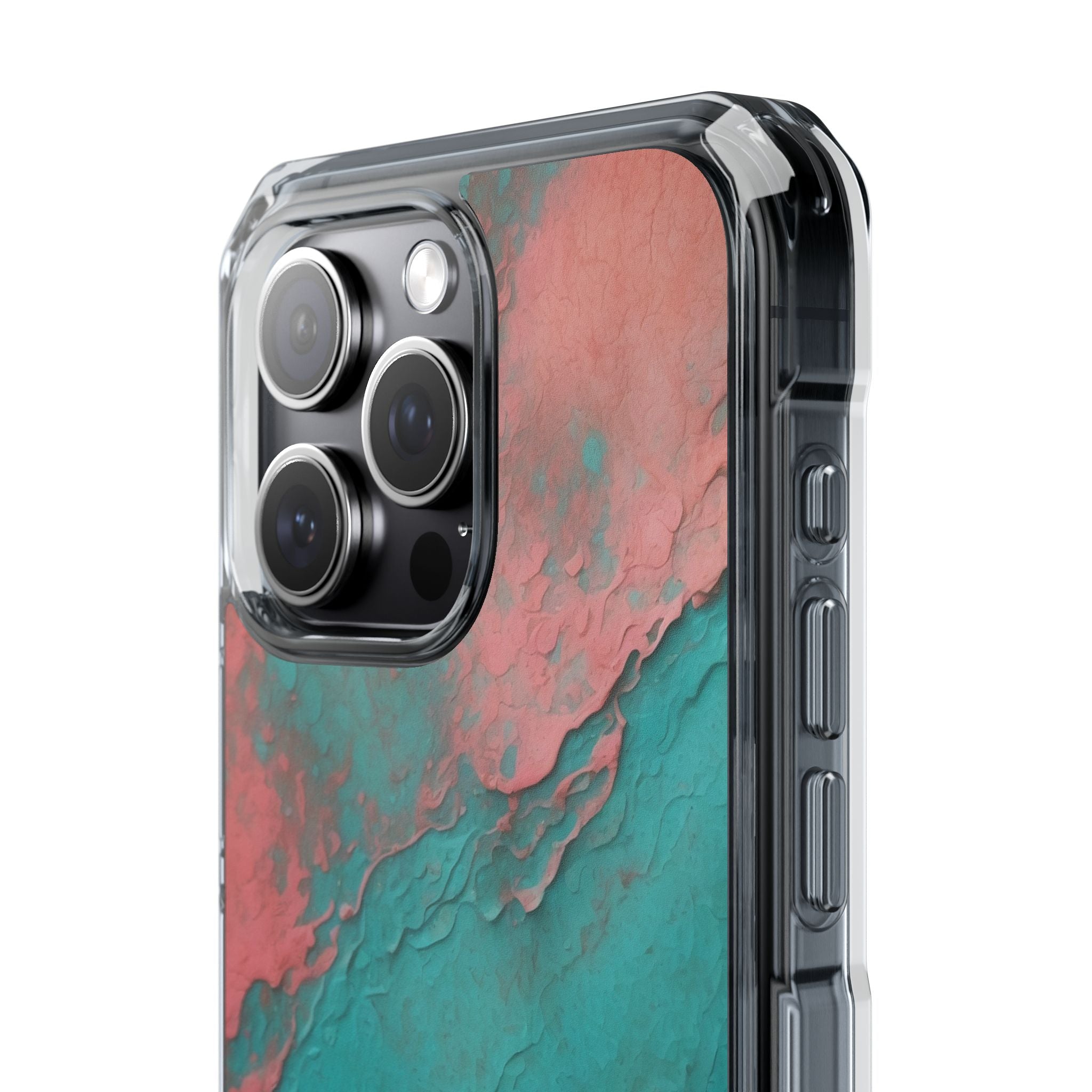 Turquoise Waves Dance iPhone Case - Impact