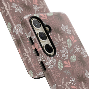 Winter Leaf - Protective Phone Case