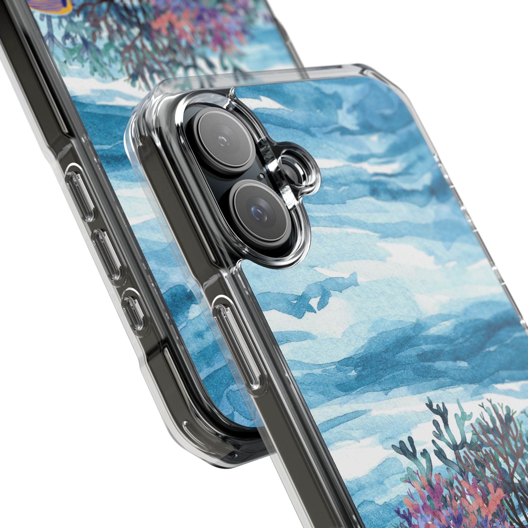Aquatic Life Watercolors iPhone Case - Impact