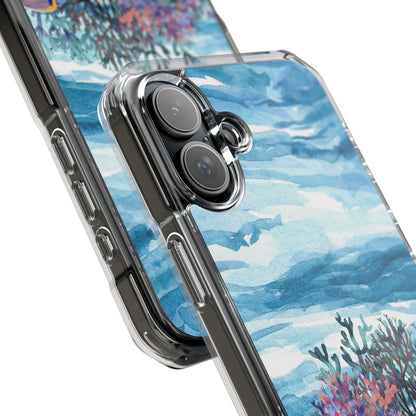 Aquatic Life Watercolors iPhone Case - Impact