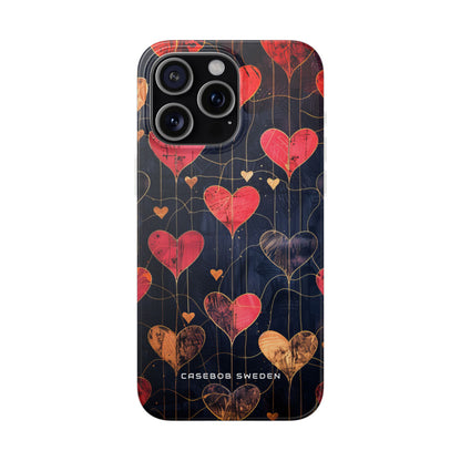 Gradient Heartflow Harmony iPhone 15 - Flexi Phone Case