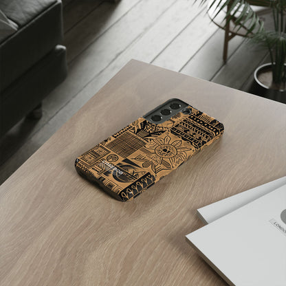 Tribal Echo Faces  Samsung S22 - Tough