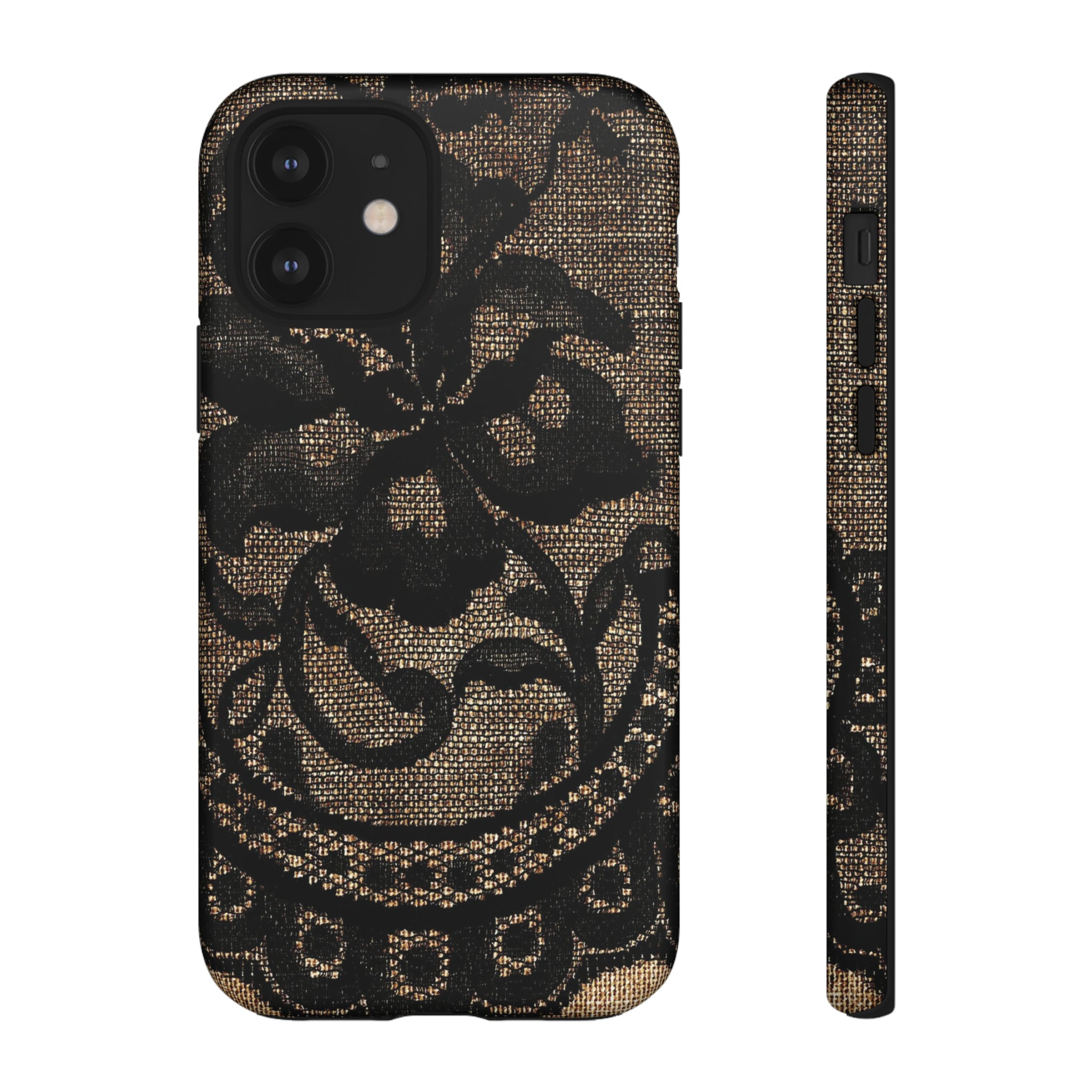 Broomrose Gothic Flower - Protective Phone Case