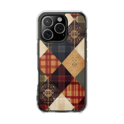 Rustic Quilt Charm iPhone 16 - Impact Clear+