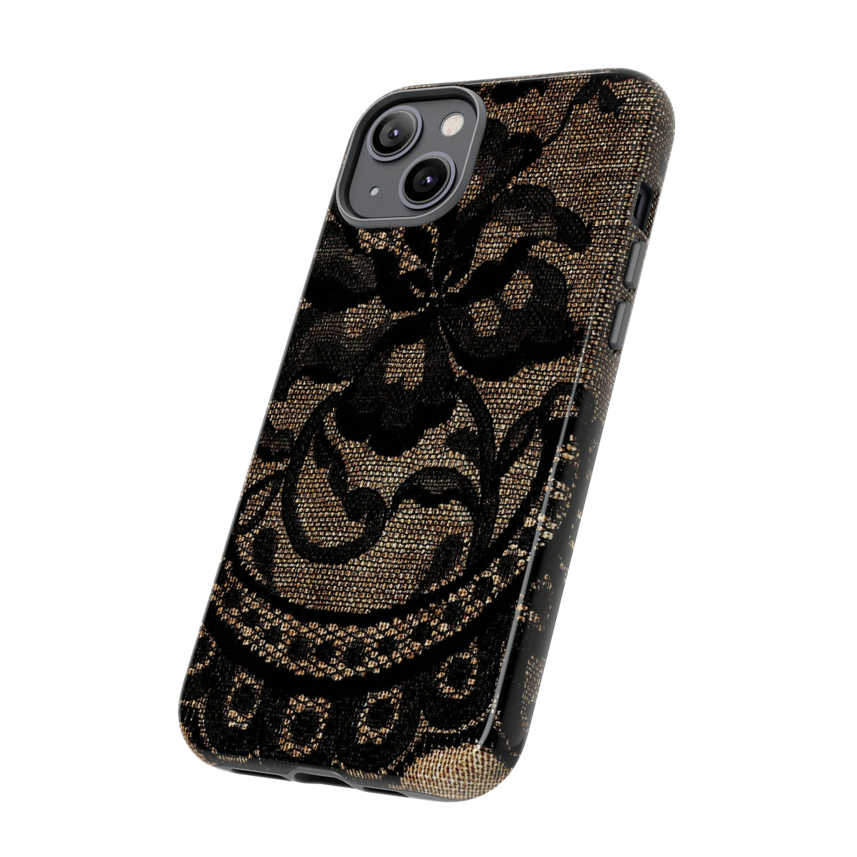 Broomrose Gothic Flower - Protective Phone Case