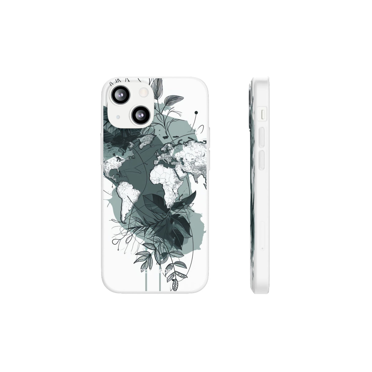 Botanical Cartography | Flexible Phone Case for iPhone