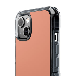 Dark Salmon | Phone Case for iPhone (Clear Impact Case - Magnetic)