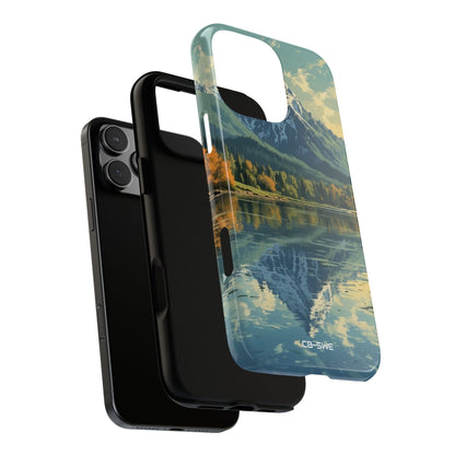 Mountain Reflects Calm - iPhone Case
