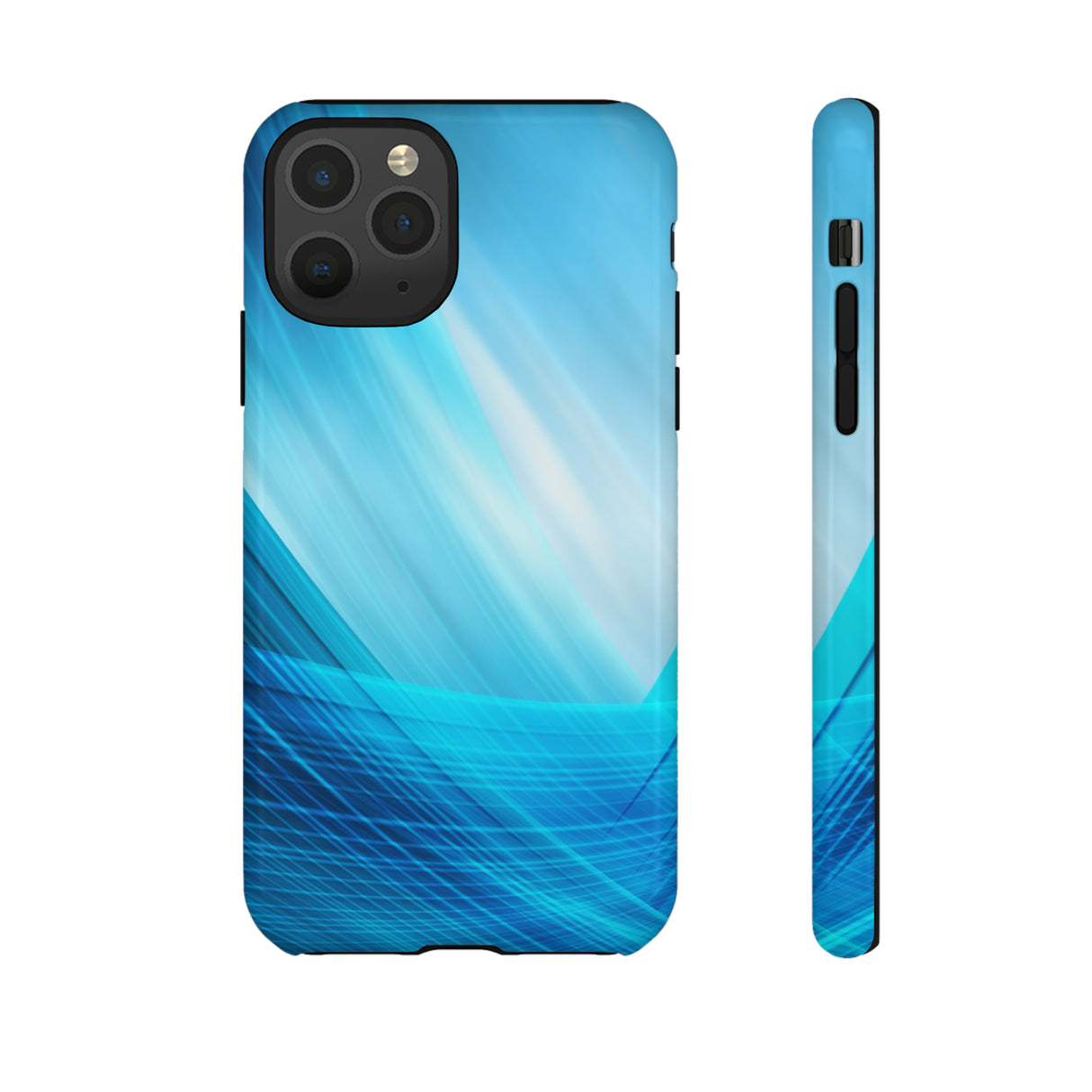 Abstract Blue - Protective Phone Case