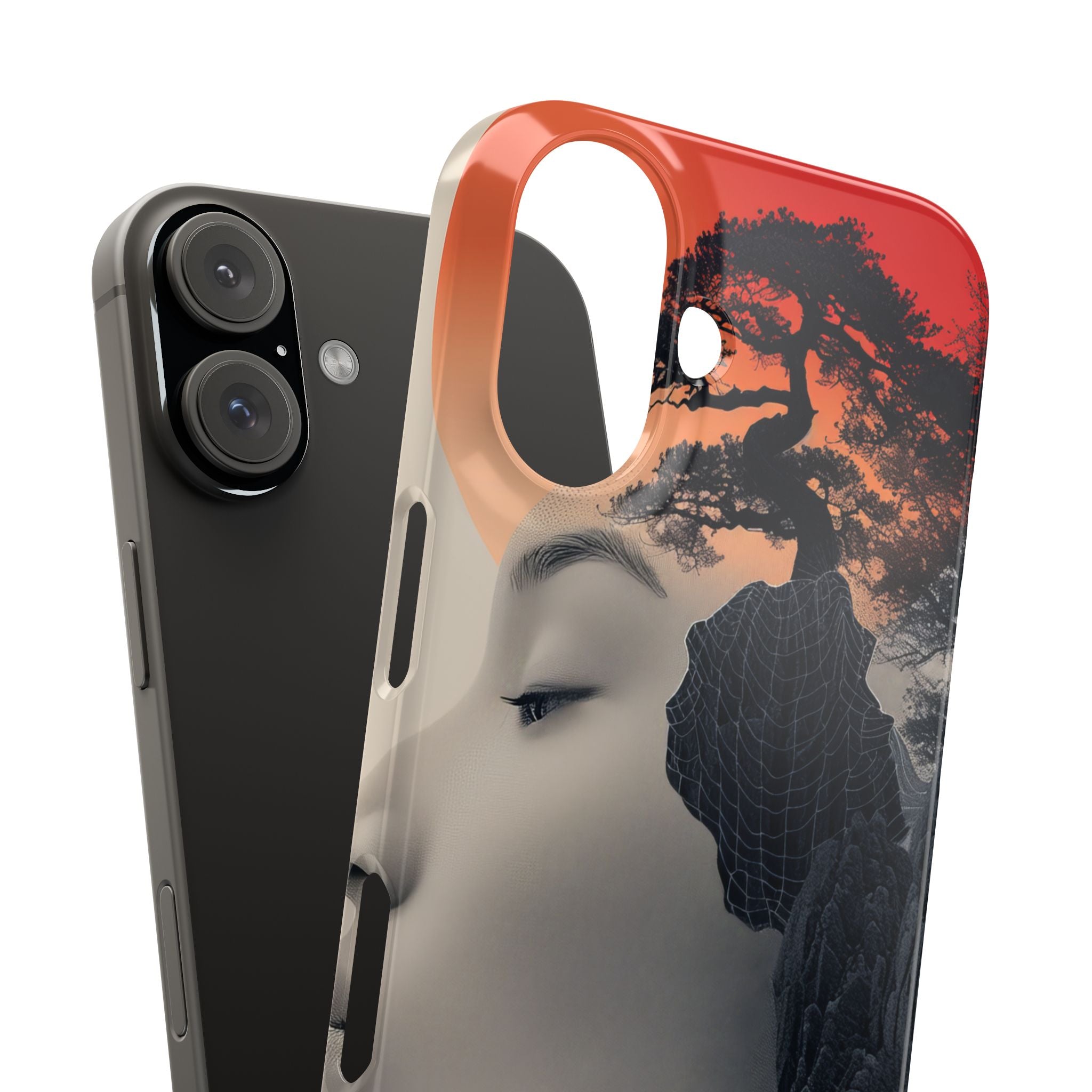 Surreal Zen Harmony iPhone 16 - Slim Phone Case