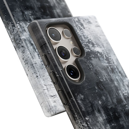 Textured Blackscape Samsung S24 Ultra Case - Tough