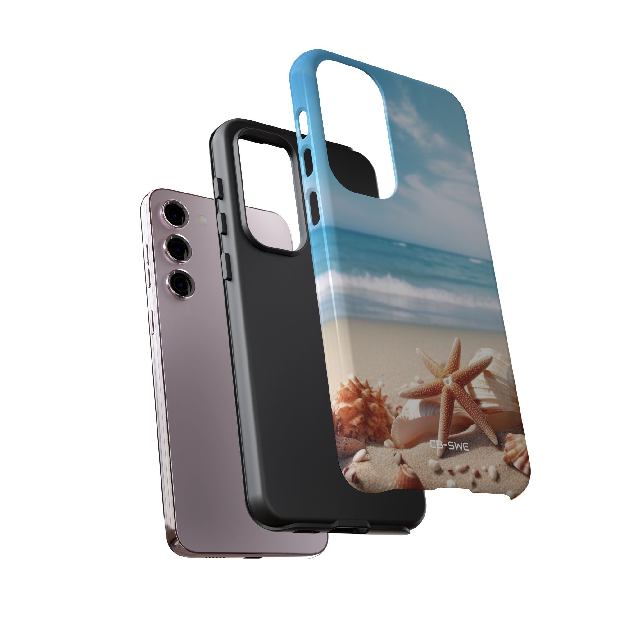 Shells Rest Beneath Waves - Samsung Case