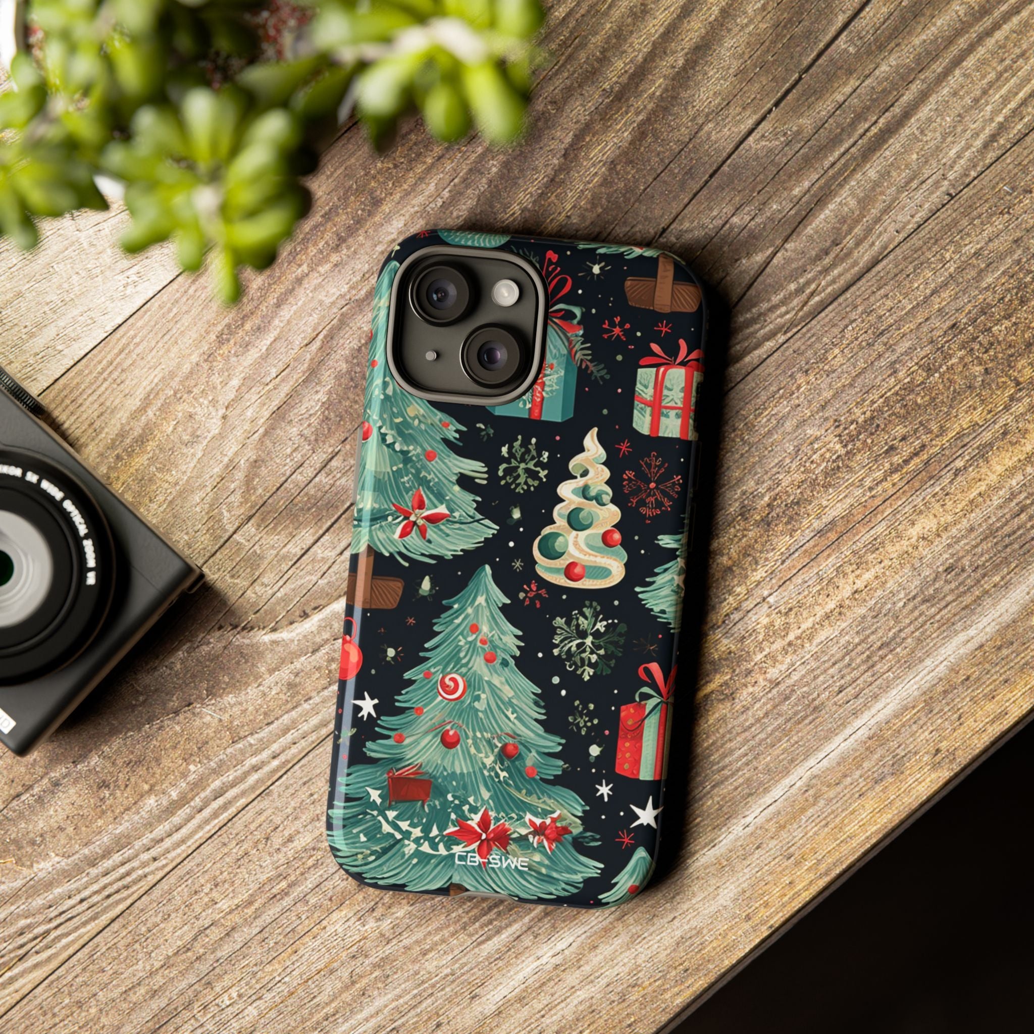 Christmas Trees Sparkle - iPhone Case