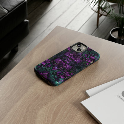 Baroque Floral Gothic - Protective Phone Case