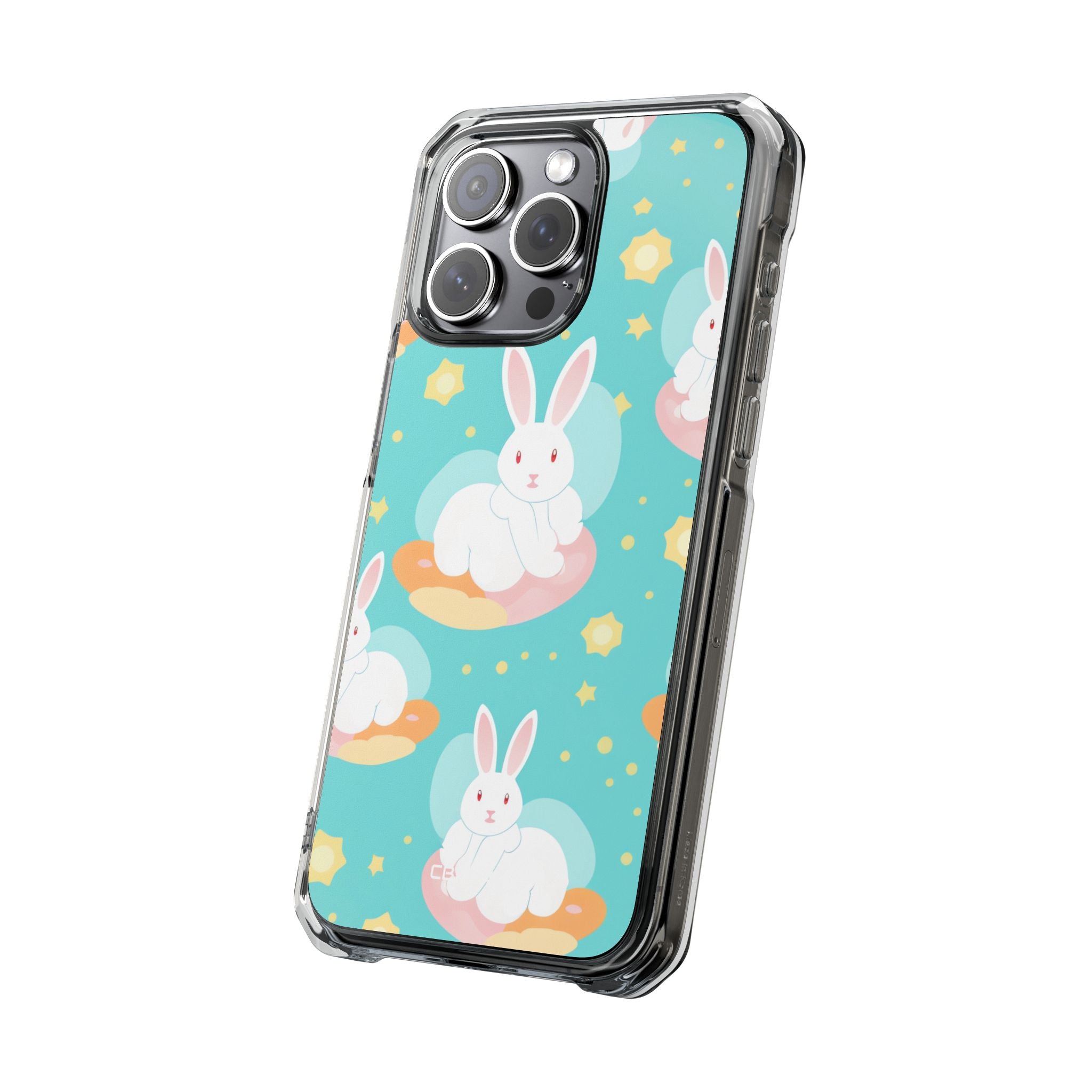 Bunnies Float Dreamily iPhone Case - Impact