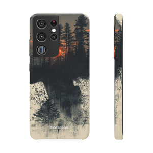 Tranquil Silhouette | Slim Phone Case for Samsung