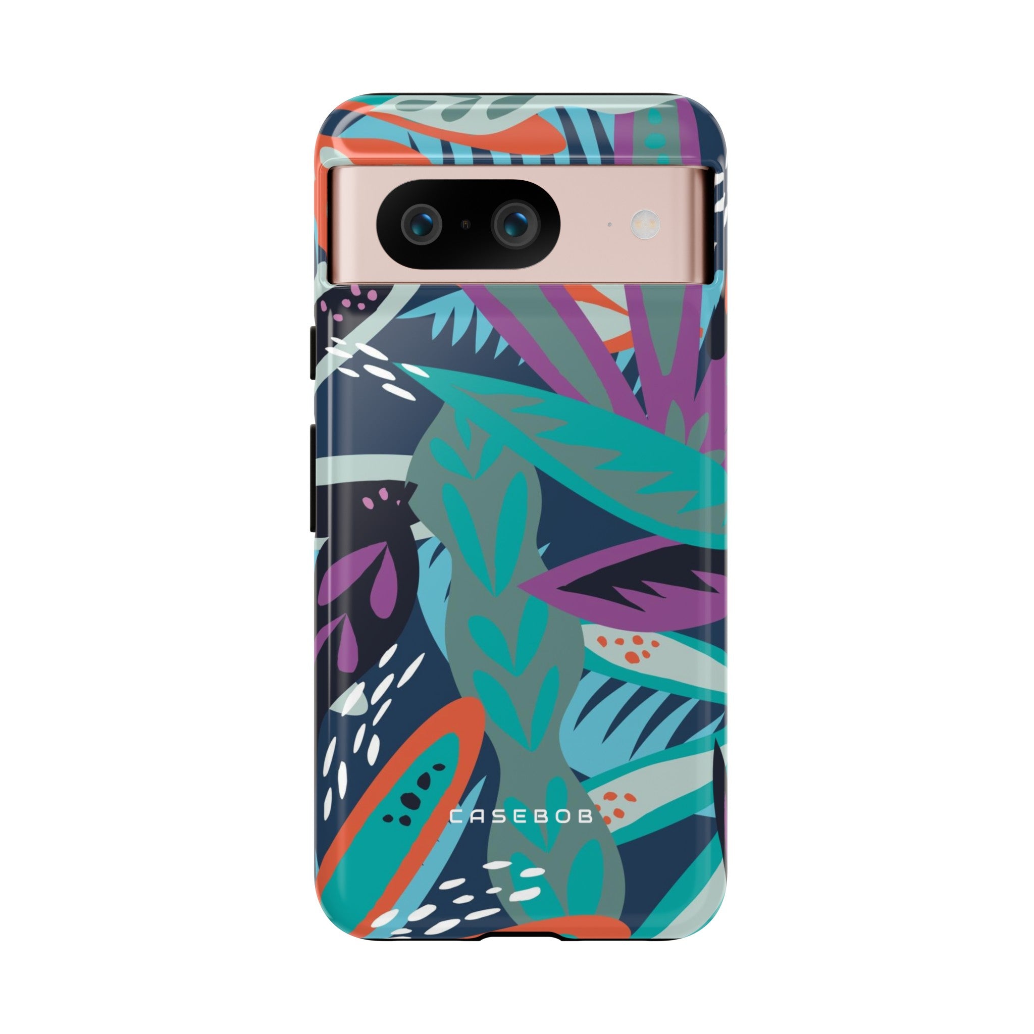 Tropical Leaf Moz - Protective Phone Case