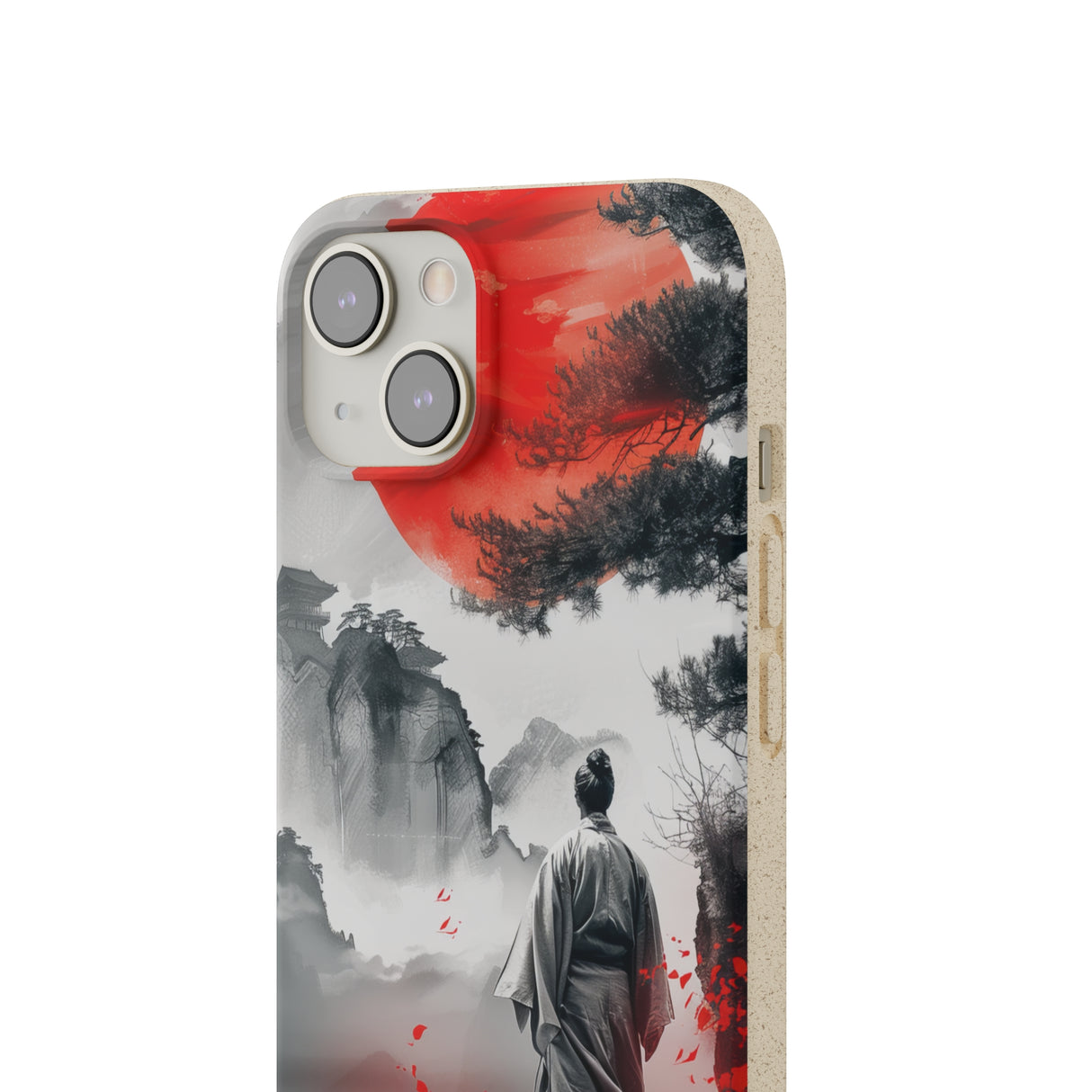 Serene Samurai Sunrise | Biodegradable Phone Case