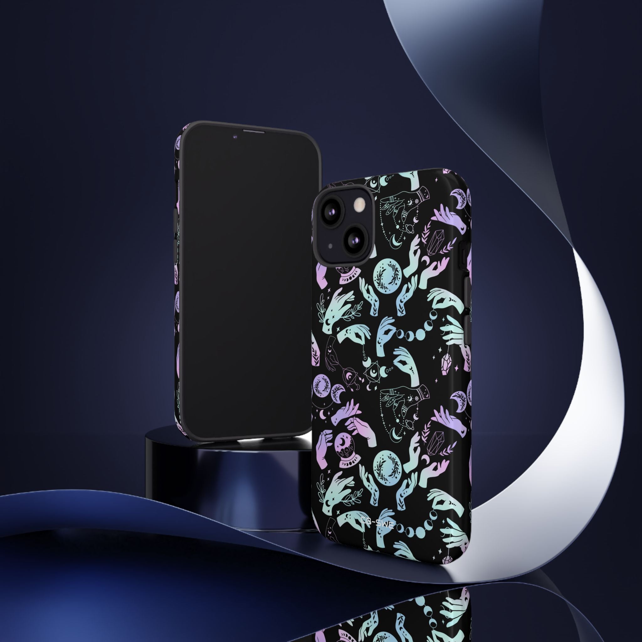 Mystical Celestial Hands - iPhone Case