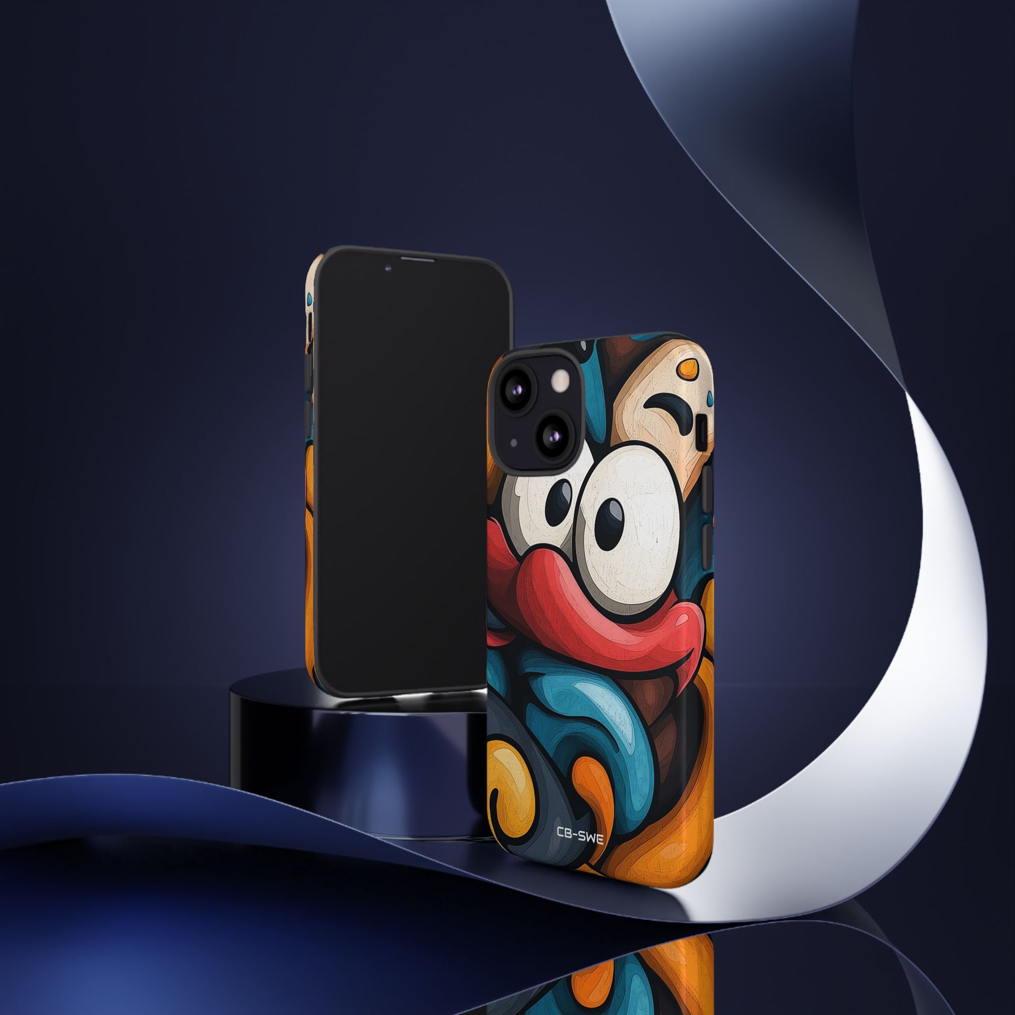 Whimsical Eyes Dance - iPhone Case