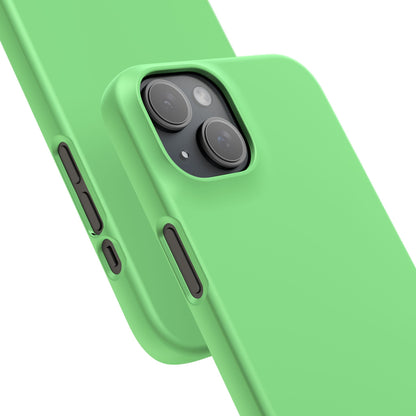 Light Green iPhone 15 - Slim Phone Case