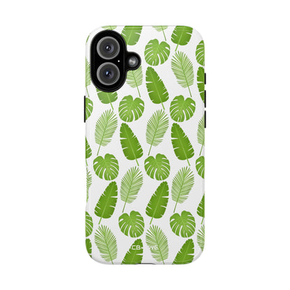 Tropical Leaf Harmony - iPhone Case