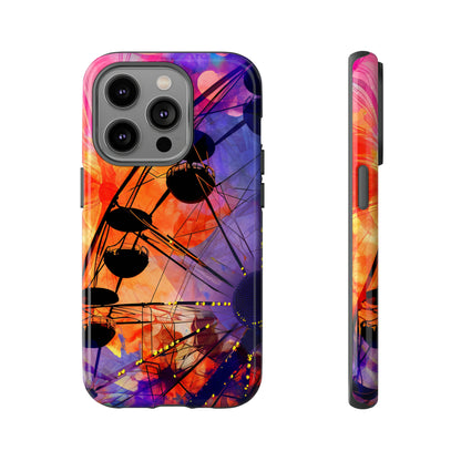 Romantic Ferris Wheel Delight - Protective Phone Case