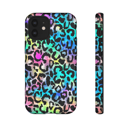 Galaxy Leopard Fantasy - iPhone Case