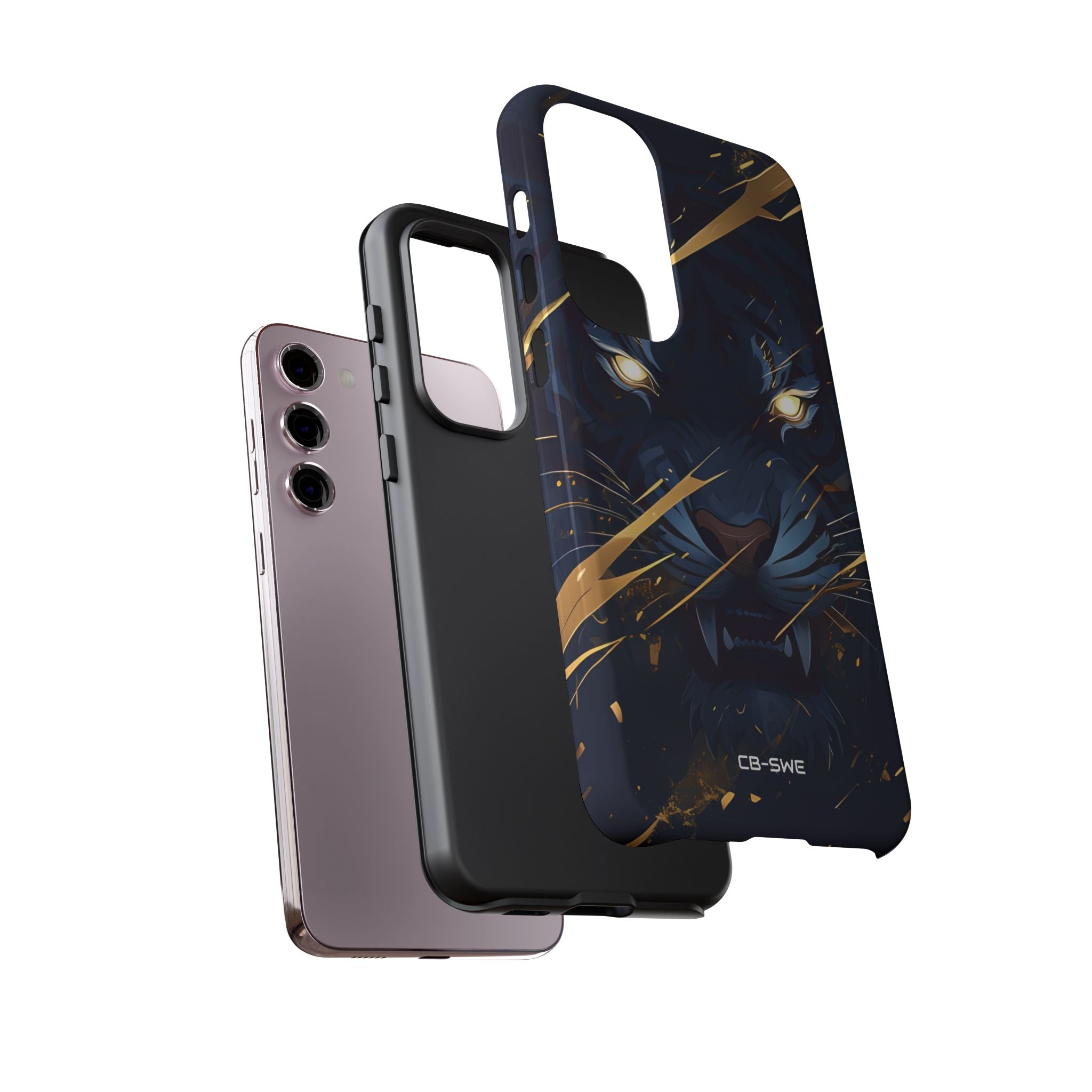 Tiger's Glowing Gaze - Samsung Case