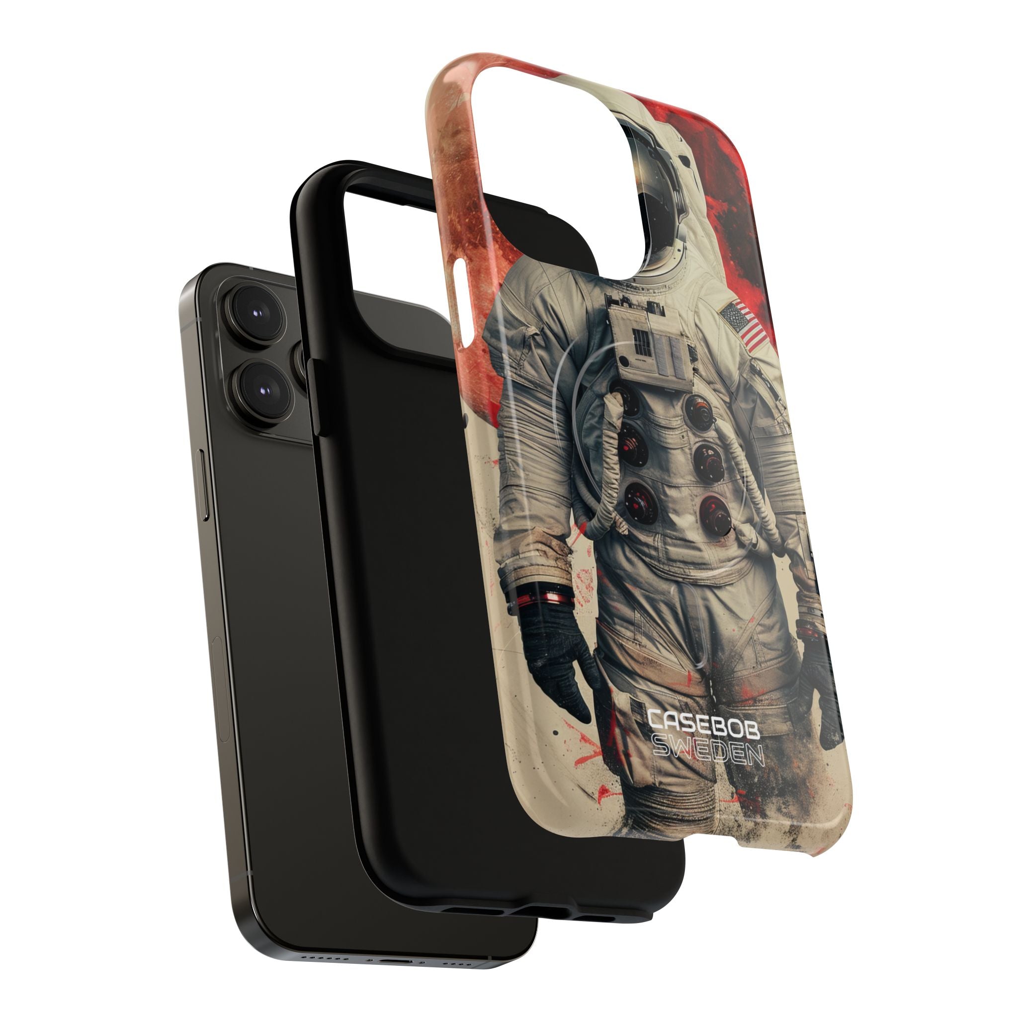 Crimson Spacewalk Dream iPhone 14 - Tough+