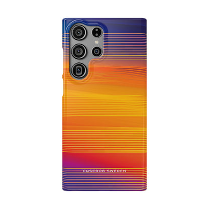 Gradient Sunset Flow Samsung S23 - Slim Phone Case