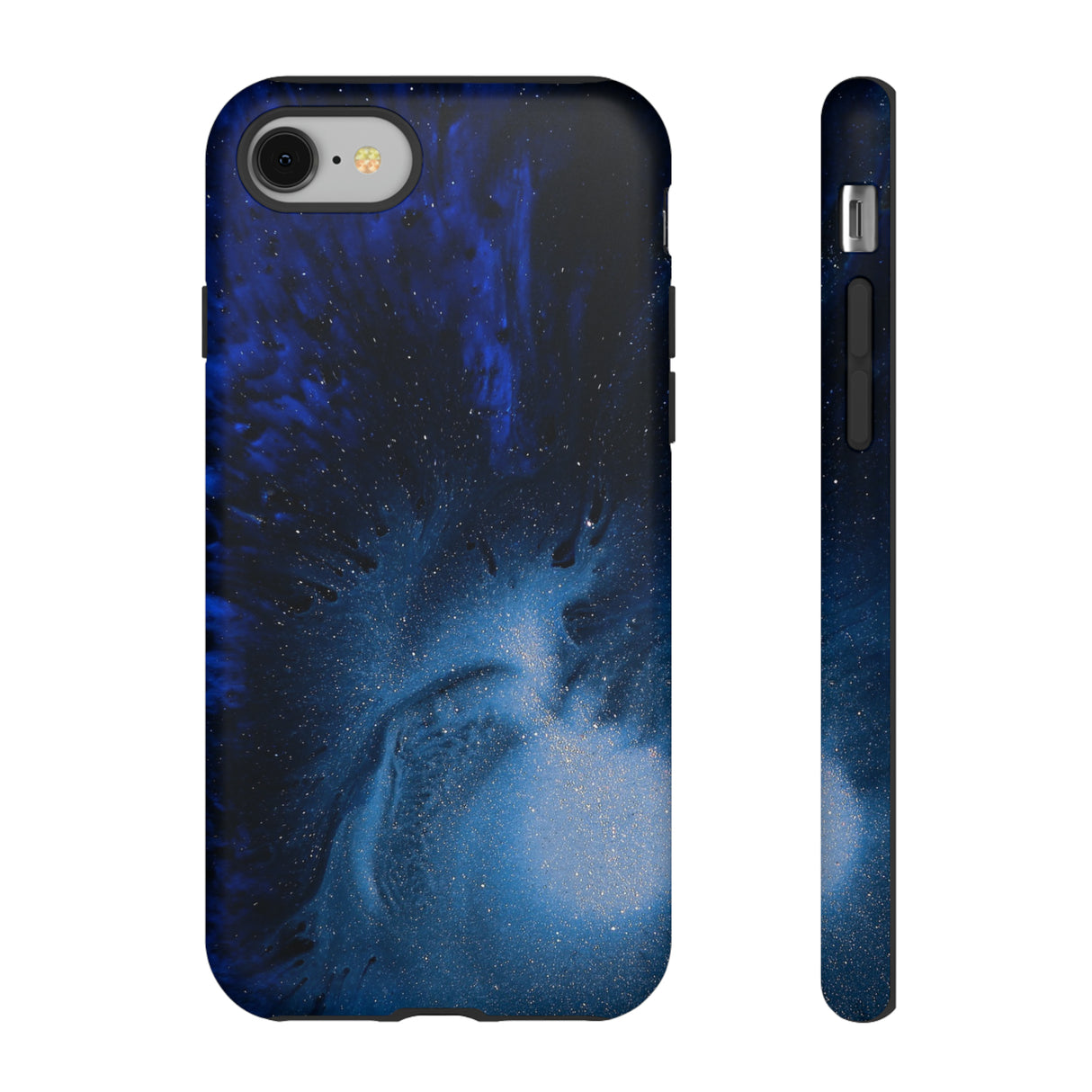 Winter Blue Ink Art - Protective Phone Case