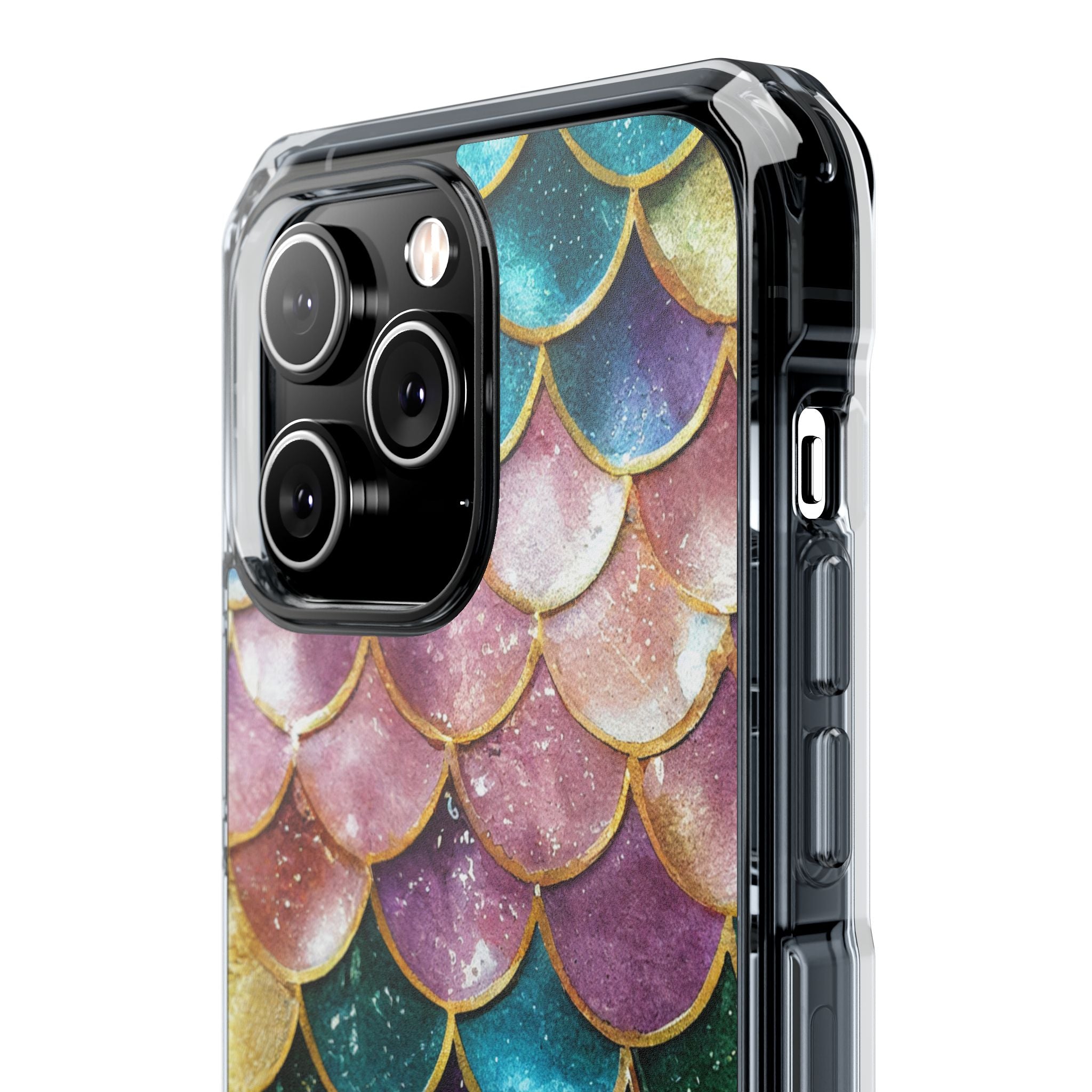 Mermaid Scale Radiance iPhone Case - Impact