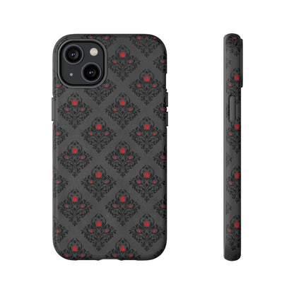 Pixrose Gothic Flower - Protective Phone Case