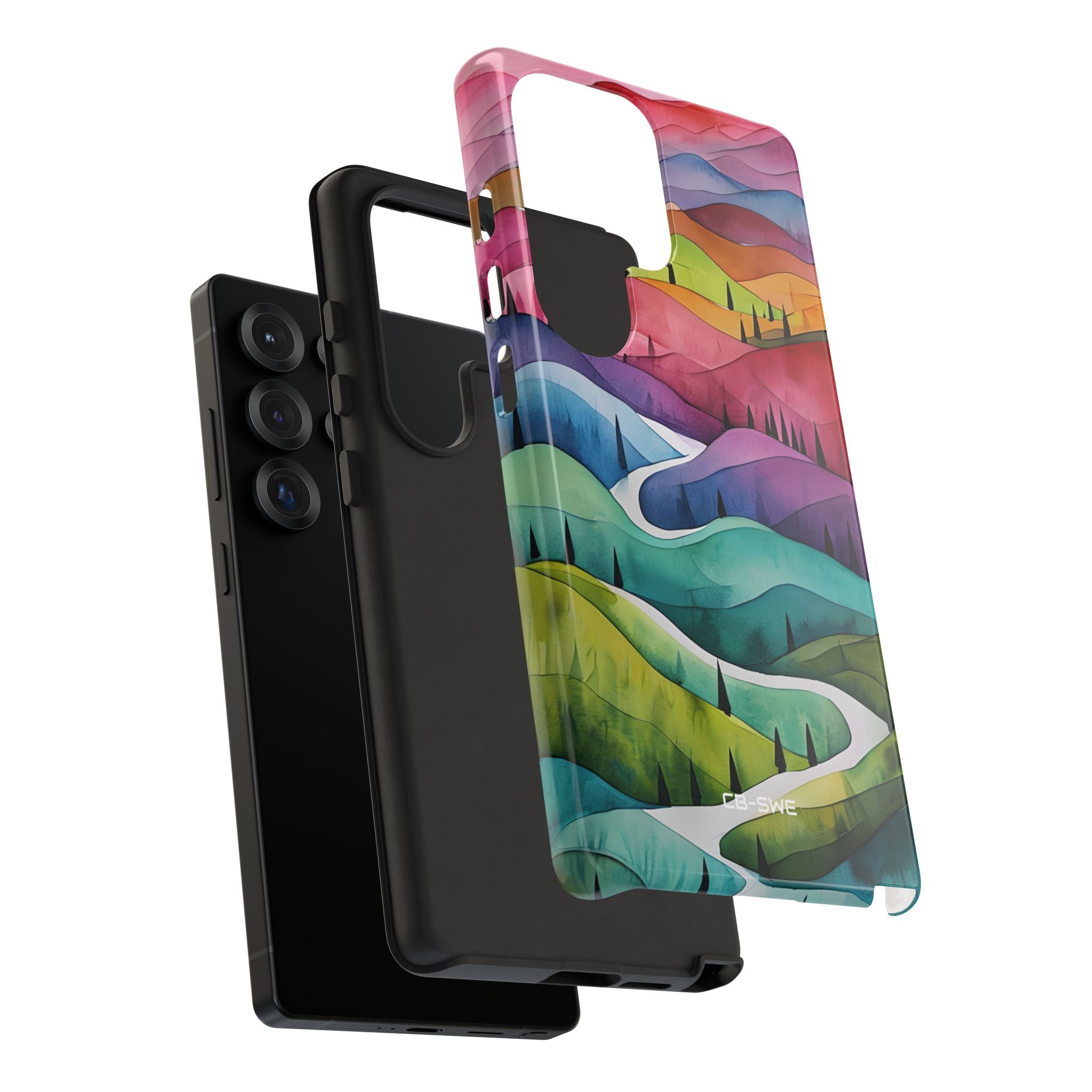 Whimsical Colorful Valleys - Samsung Case